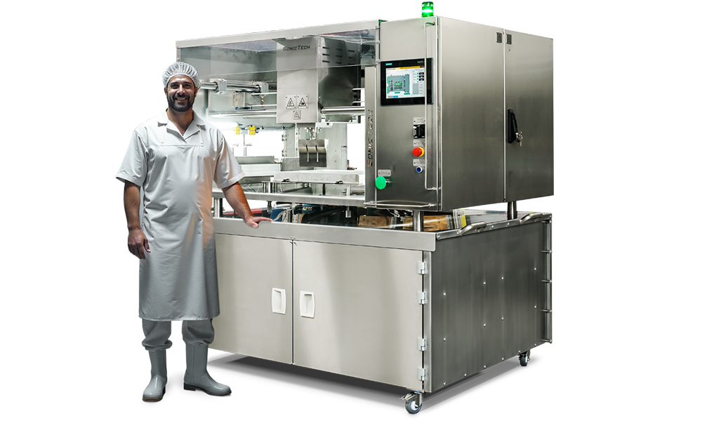 Ultrasonic automatic cutting machine